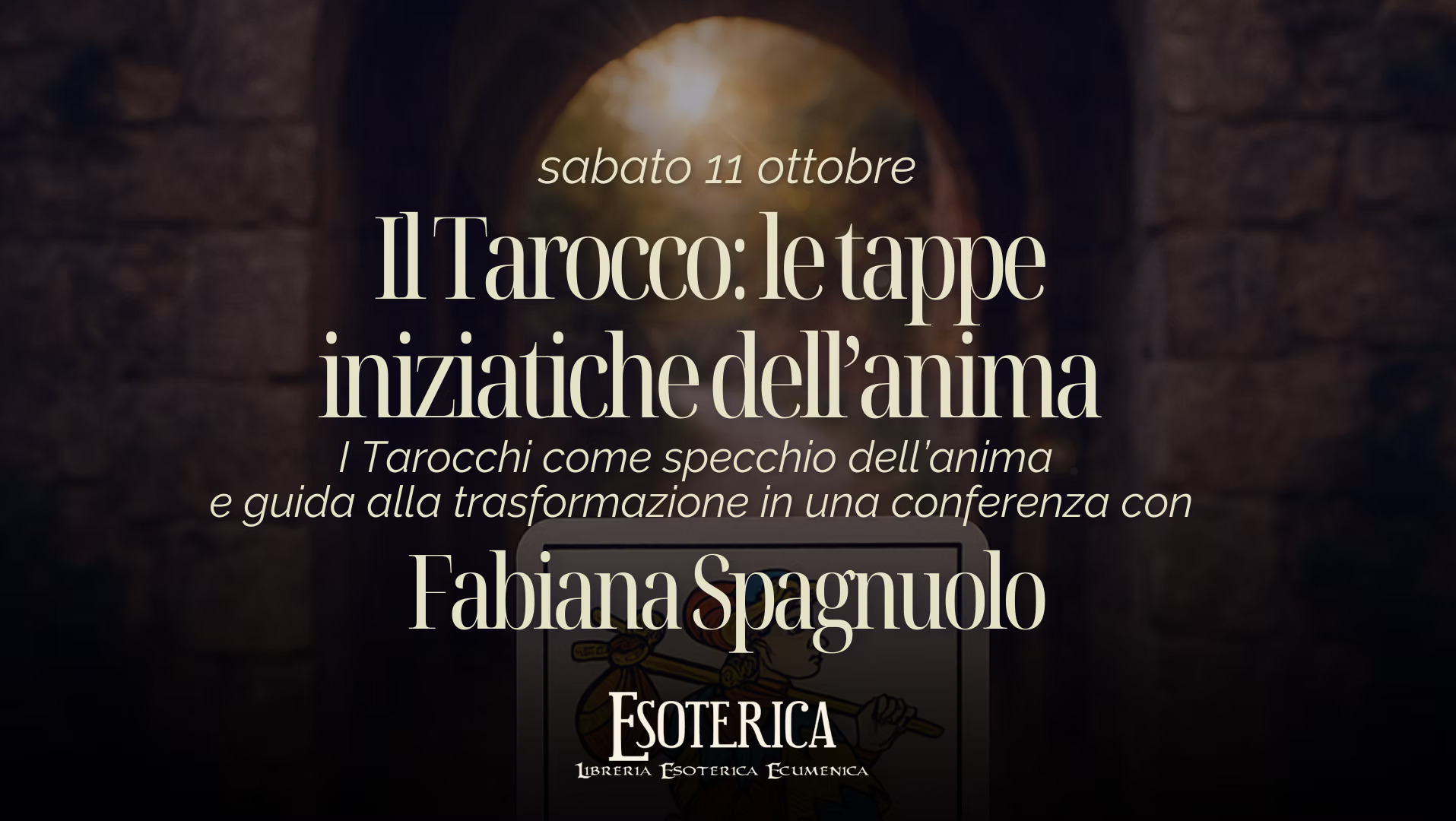 conferenza libreria esoterica