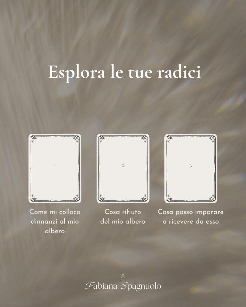 Il senso di appartenenza al proprio albero genealogico - tiraggio col tarocco di marsiglia